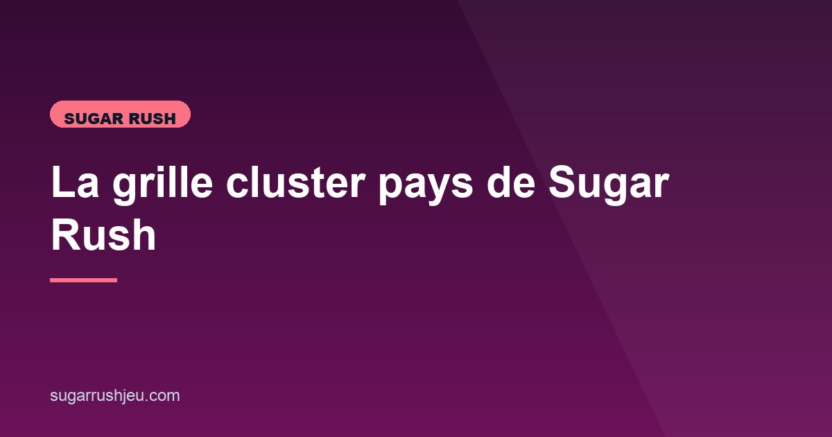Illustration de l'article consacré à la grille de Sugar Rush