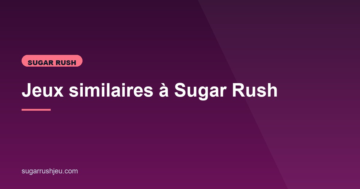 Illustration de l'article consacré aux alternatives à Sugar Rush
