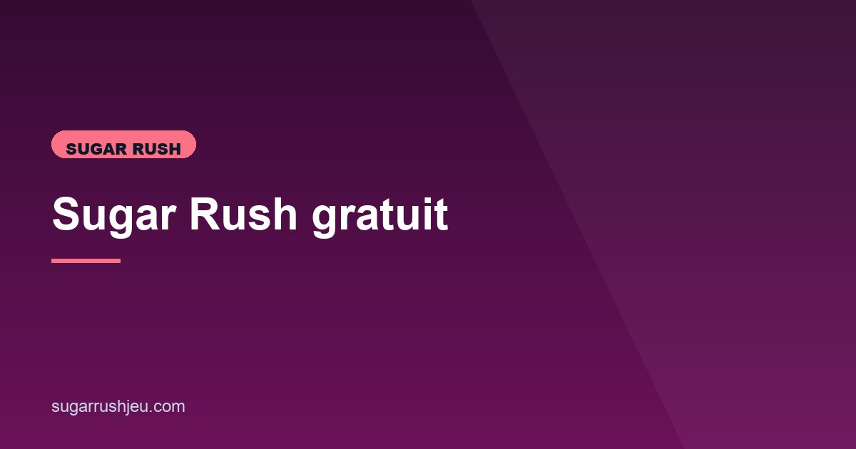 Illustration de l'article consacré à la démo de Sugar Rush